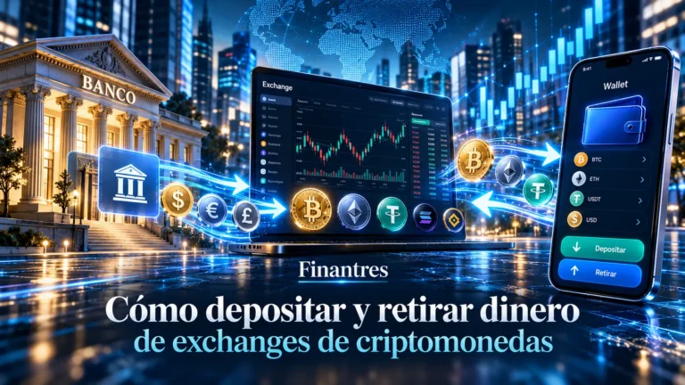 Cómo depositar y retirar dinero de exchanges de criptomonedas