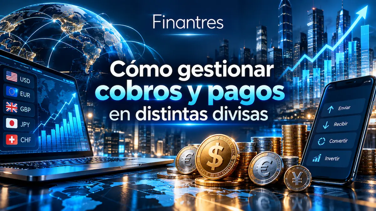 Cómo gestionar cobros y pagos en distintas divisas