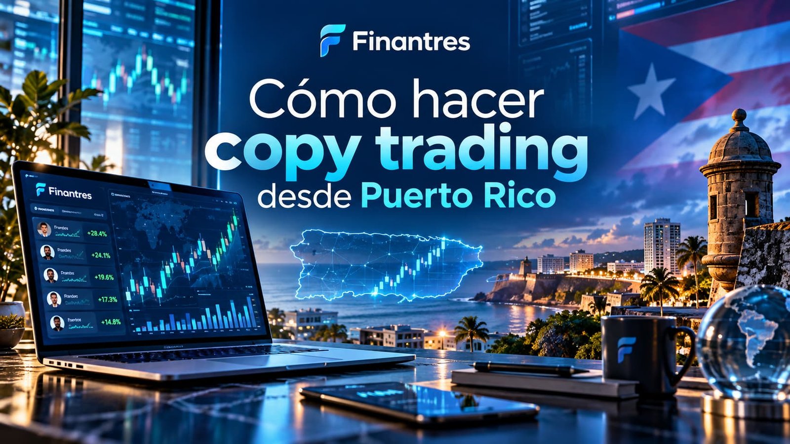 Cómo hacer copy trading desde Puerto Rico