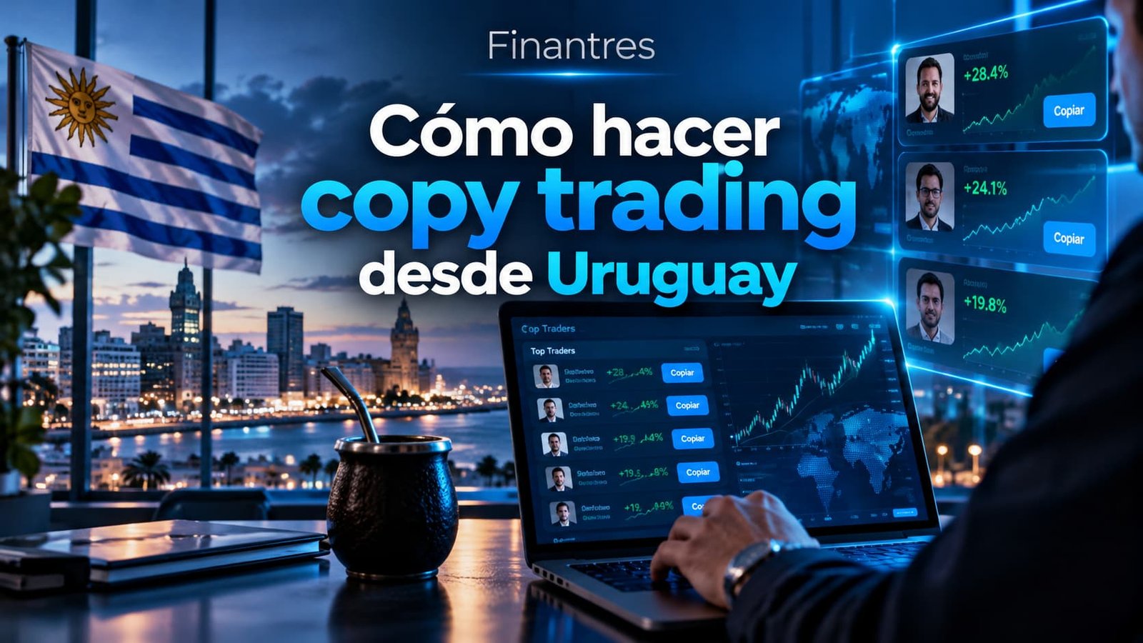 Cómo hacer copy trading desde Uruguay