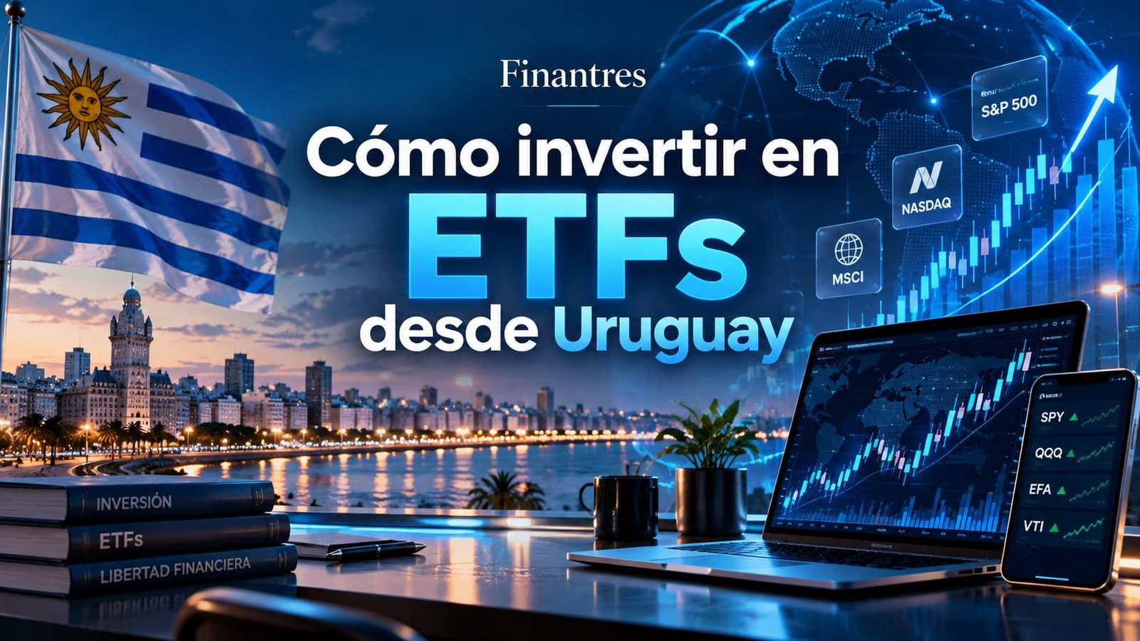 Cómo invertir en ETFs desde Uruguay