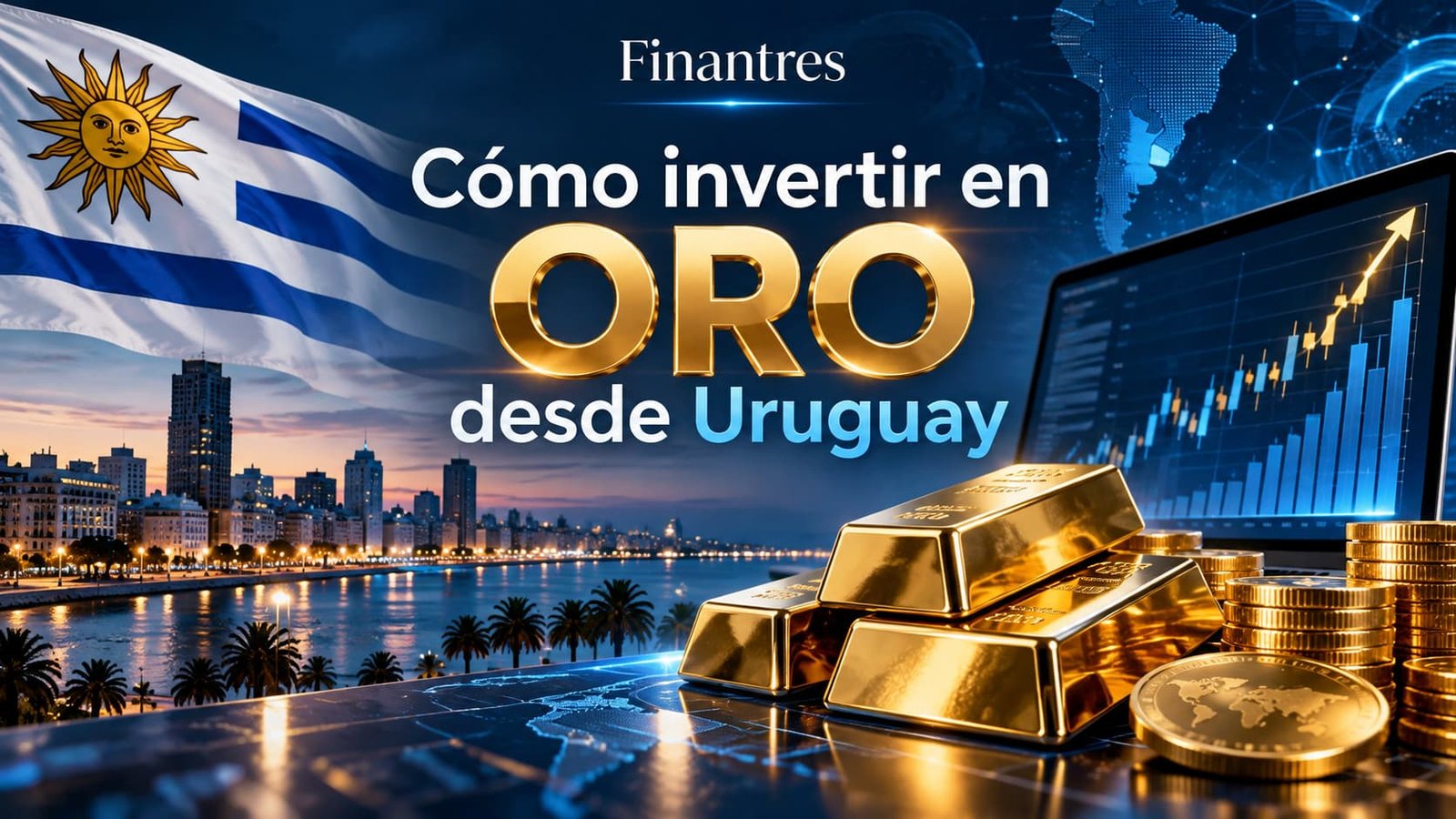 Cómo invertir en oro desde Uruguay