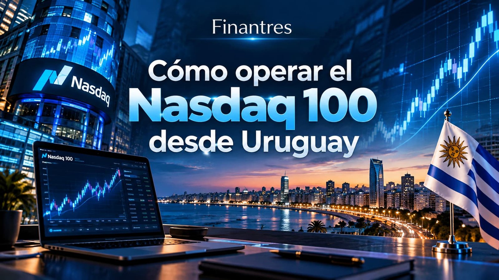 Cómo operar el Nasdaq 100 desde Uruguay