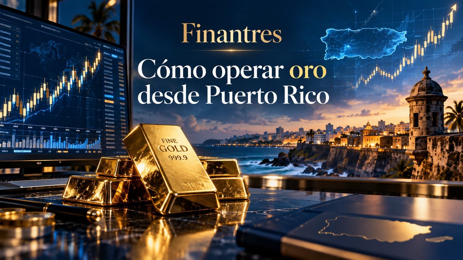 Cómo operar oro desde Puerto Rico