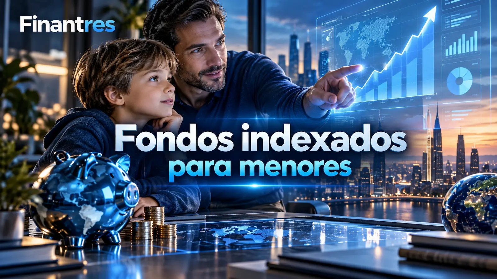 Fondos indexados para menores: cómo invertir desde España