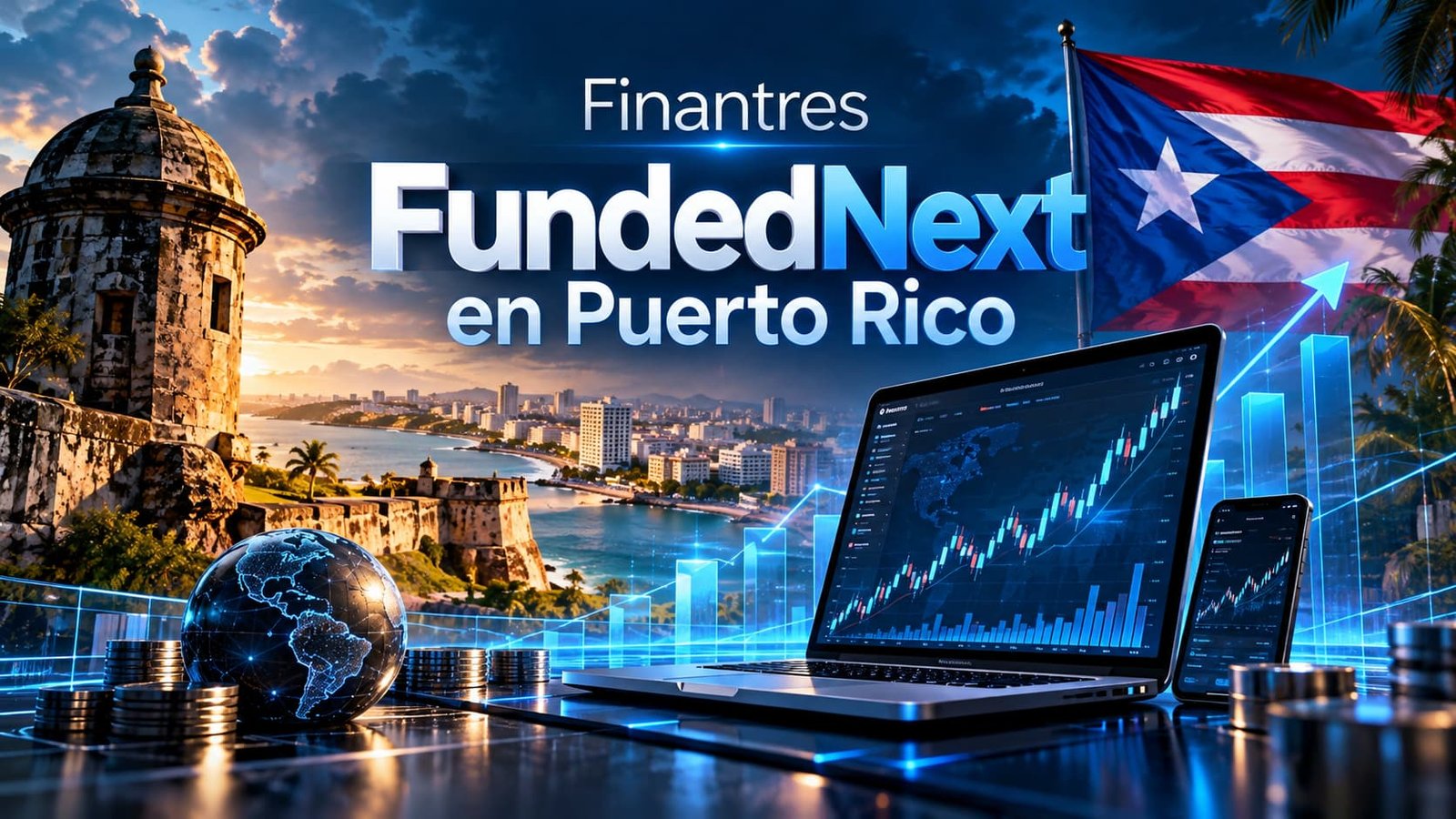 FundedNext en Puerto Rico: opiniones, seguridad y cómo abrir una cuenta