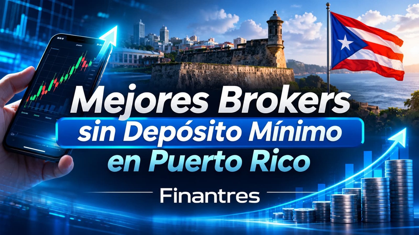 Mejores brokers sin depósito mínimo en Puerto Rico