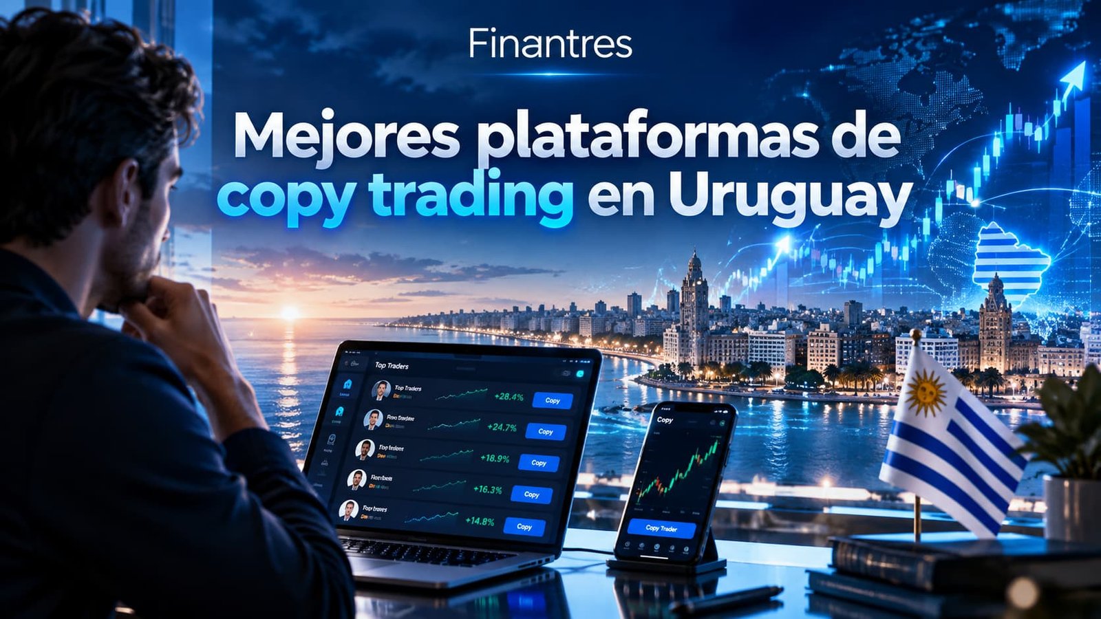 Mejores plataformas de copy trading en Uruguay
