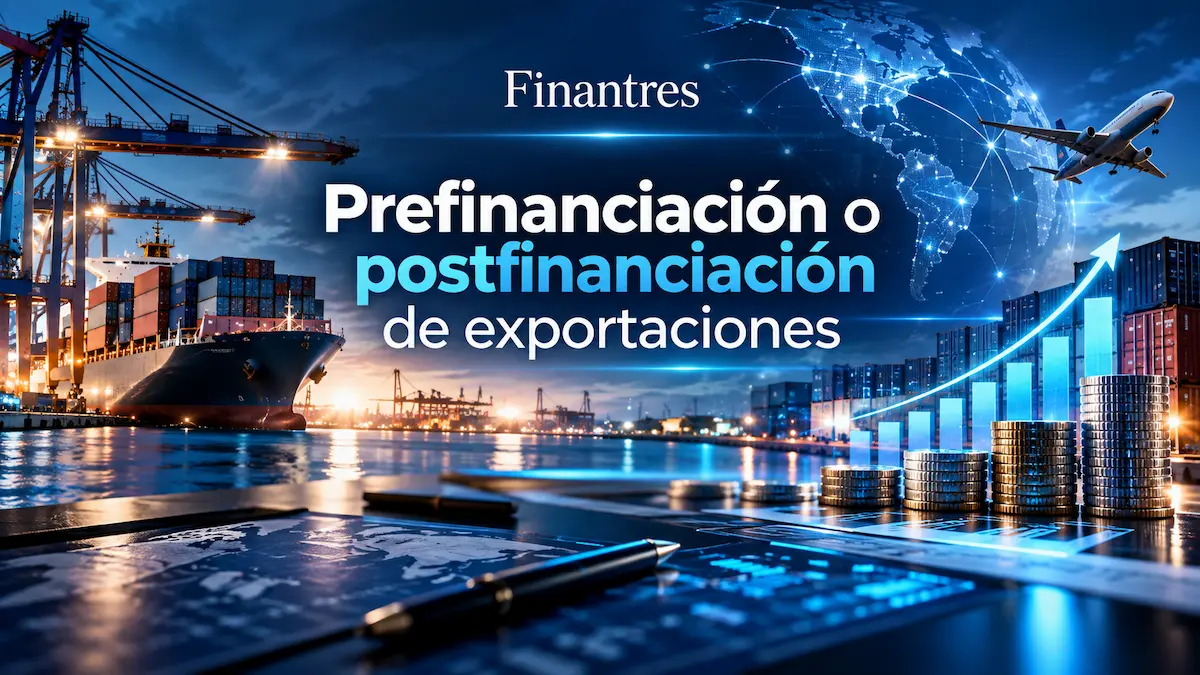 Prefinanciación o postfinanciación de exportaciones