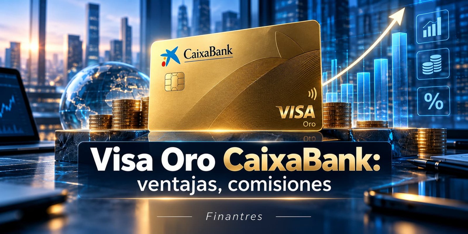Visa Oro CaixaBank ventajas comisiones