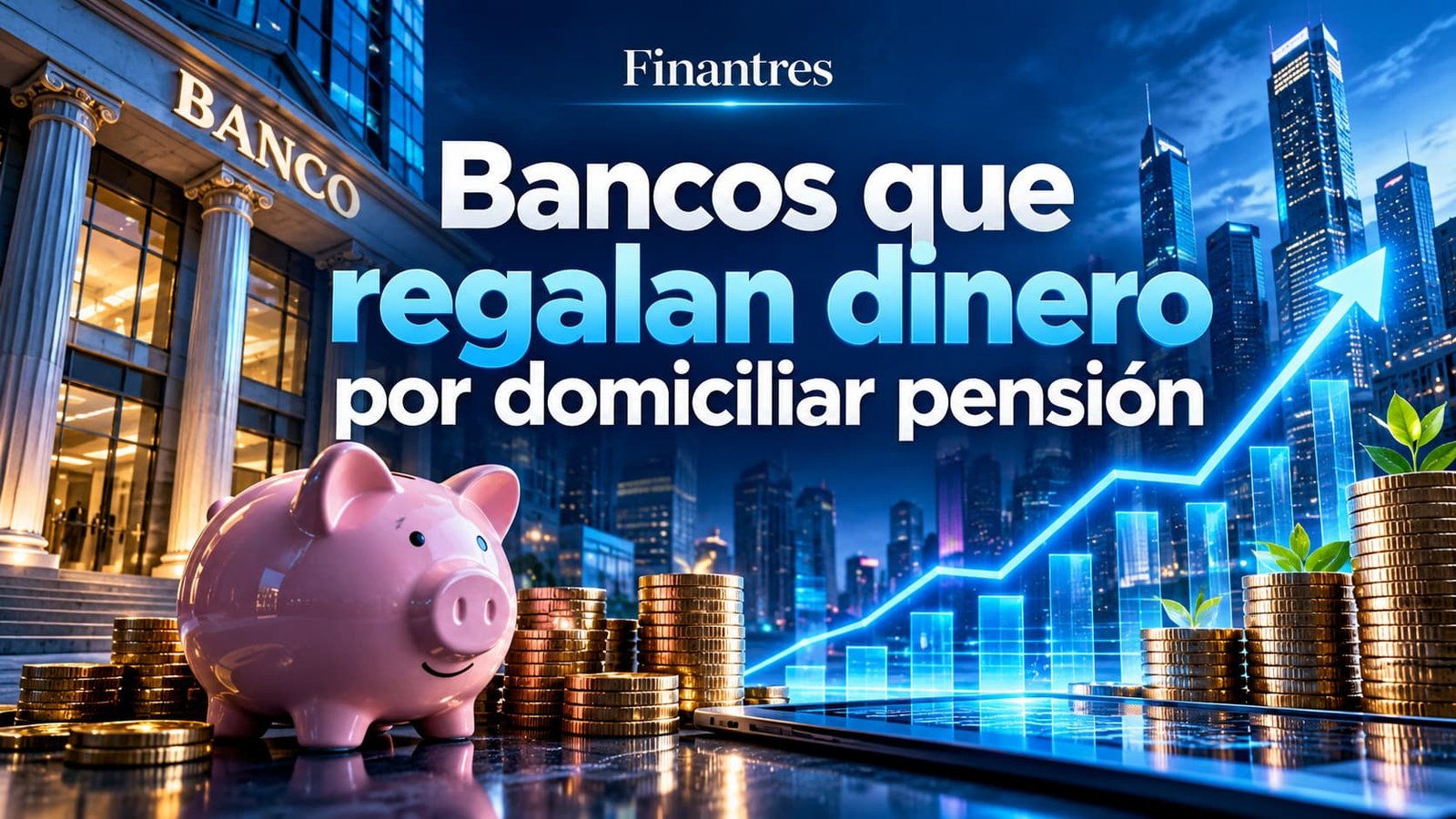 Bancos que regalan dinero por domiciliar pensión