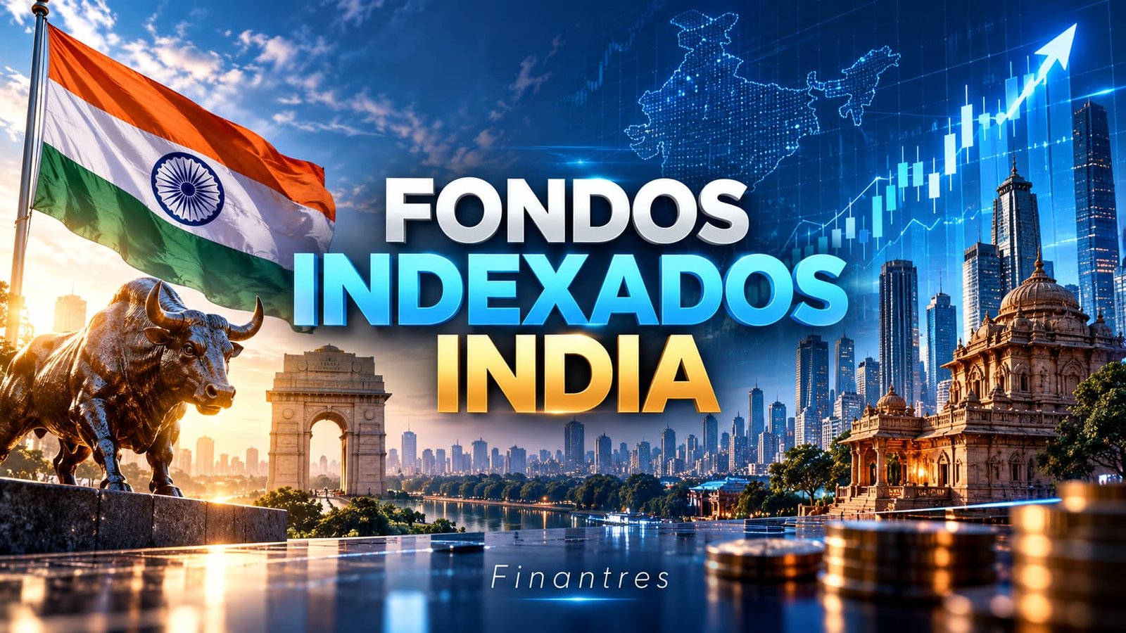 Fondos indexados de India: opciones reales para invertir desde España