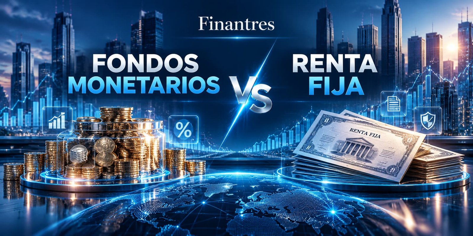 Fondos monetarios vs fondos de renta fija: diferencias y cuál elegir