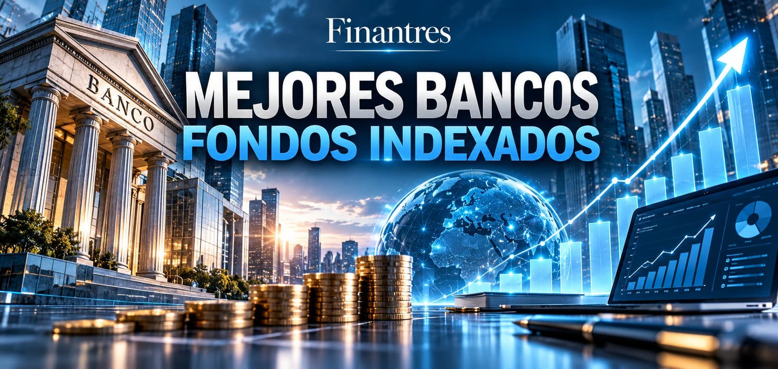 Mejores bancos para invertir en fondos indexados en España